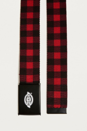 DICKIES SCOTTSVILLE BELT RED BLACK