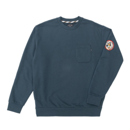 DARK SEAS  PACIFIC SWEATSHIRT  LIGHT NAVY