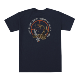 LOSER MACHINE  RATTLER T-SHIRT NAVY HEATHER