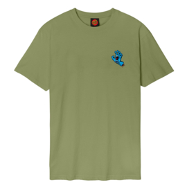 SANTA CRUZ SCREAMING HAND T-SHIRT IGUANA
