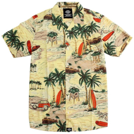 DICKIES PALM BAY SHIRT  YELLOW