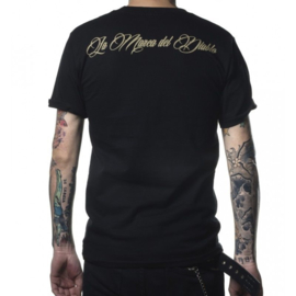 LA MARCA DEL DIABLO PRAISE THE KUSTOM BLACK T SHIRT