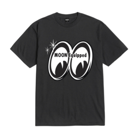 LOSER MACHINE X MOONEYES  BIG TIME T-SHIRT BLACK