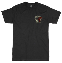 LUCKY 13  RED IN THE FACE T SHIRT