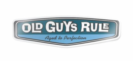OLD GUYS RULE 'REAR VIEW' DECAL
