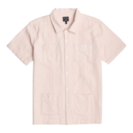 DARK SEAS SANTIAGO WOVEN SHIRT MAUVE