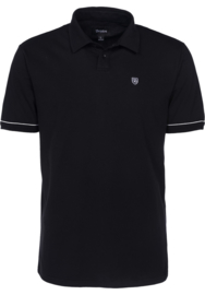 BRIXTON CARLOS POLO KNIT BLACK