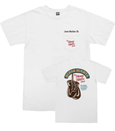 LOSER MACHINE HEAVY HITTER POCKET T-SHIRT WHITE