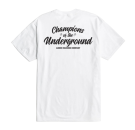 LOSER MACHINE WARM UPS T-SHIRT WHITE