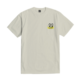 LOSER MACHINE X MOONEYES  QUARTER MILE T-SHIRT CREAM