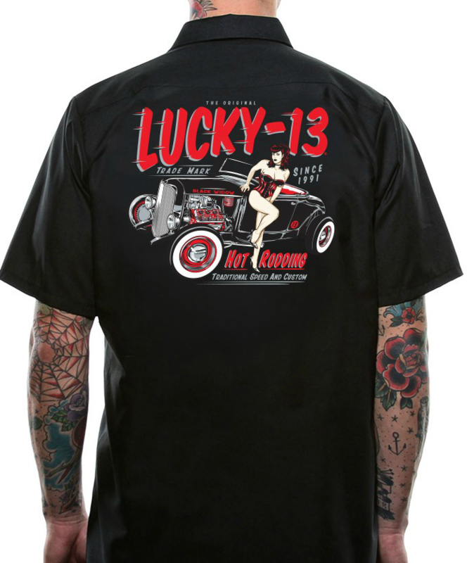 LUCKY 13 LOLA WORK SHIRT | LUCKY 13 | WORKING CLASS REBEL