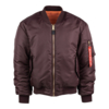 FOSTEX  MA-1 BOMBER JACK MAROON