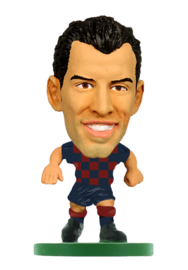 Soccerstarz voetbalpoppetje SERGIO BUSQUETS thuis shirt