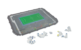 3D Stadion Puzzle WHITE HART LANE - Tottenham Hotspur