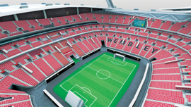 3D Stadion Puzzle WEMBLEY STADIUM - London