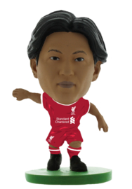 Soccerstarz voetbalpoppetje TAKUMI MINAMINO thuis shirt 2021