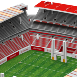 3D stadionpuzzel ELLIS PARK - Lions