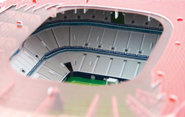 Nanostad 3D stadion ALLIANZ ARENA - Bayern München