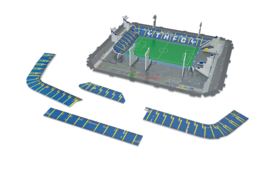 3D Stadion Puzzle WHITE HART LANE - Tottenham Hotspur