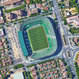 3D stadionpuzzel BENITO VILLAMARÍN LED – Real Betis