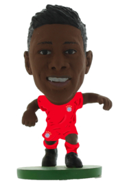 Soccerstarz voetbalpoppetje DAVID ALABA classic thuis shirt