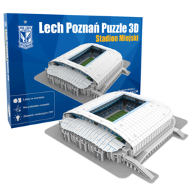 3D stadionpuzzel MIEJSKI STADION - Lech Poznan