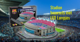 Stadion bouwsets met LED lampjes