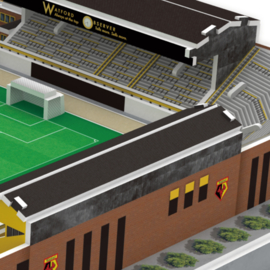 3D stadionpuzzel VICARAGE ROAD 1980s - Watford FC