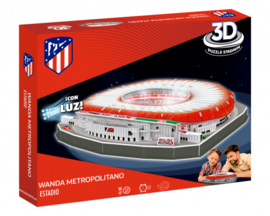 3D stadionpuzzel WANDA METROPOLITANO LED - Atletico Madrid