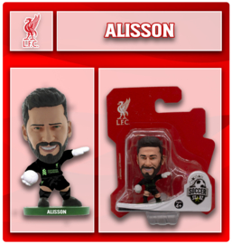 Soccerstarz voetbalpoppetje ALISSON thuis shirt 2024