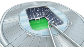 Nanostad 3D stadion TOTTENHAM HOTSPUR STADIUM - Tottenham Hotspur