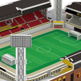 3D stadionpuzzel VICARAGE ROAD 1980s - Watford FC