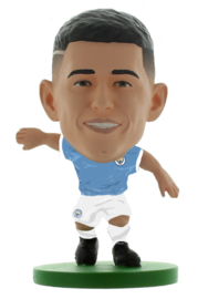 Soccerstarz  voetbalpoppetje PHIL FODEN classic thuis shirt