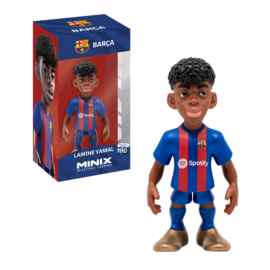 Minix voetbalpoppetje LAMINE YAMAL thuis shirt