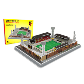 3D stadionpuzzel VICARAGE ROAD 1980s - Watford FC