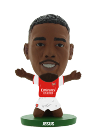 Soccerstarz voetbalpoppetje GABRIEL JESUS classic thuis shirt