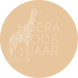 Custom made sticker - giraffe