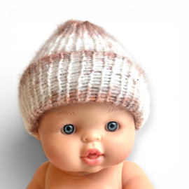 Gebreide Poppen Muts