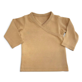 Overslag Shirtje - Camel