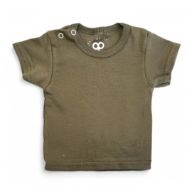 Shirtje - Olijfgroen