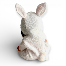 Poppen Onesie - Wit Konijn