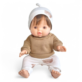 Poppenkleding setje - Sweater Love you Bearly
