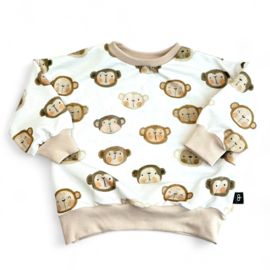Sweater - Oversized Aapjes