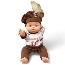 Poppenkleding setje - Sinterklaas Sweater