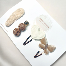 Haarspeldjes Set van 4 - Moth