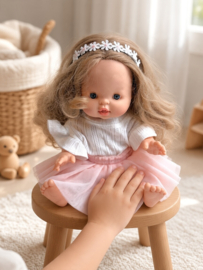 Poppenkleding setje - Pink Blossom