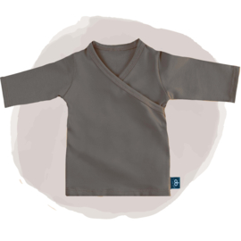 Overslag Shirtje - Taupe