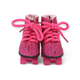 Rolschaatsen - Glitter Roze