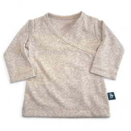 Overslag Shirtje - RIb Sand