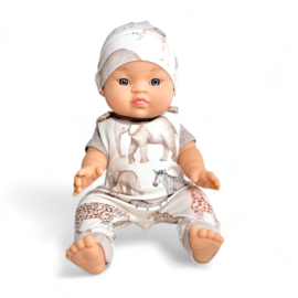 Poppenkleding setje - Haremromper Safari